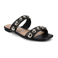 Journee Collection Womens Frida Slide Sandals
