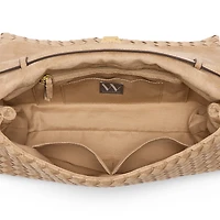 Worthington Woven Flap Crossbody Bag