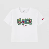 Nike Toddler Boys Crew Neck Short Sleeve Regular Fit Graphic T-Shirt
