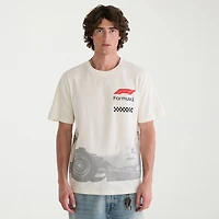 AEROPOSTALE Formula 1® Mens Crew Neck Short Sleeve Classic Fit Graphic T-Shirt