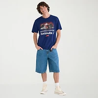 AEROPOSTALE Formula 1® Mens Crew Neck Short Sleeve Classic Fit Graphic T-Shirt