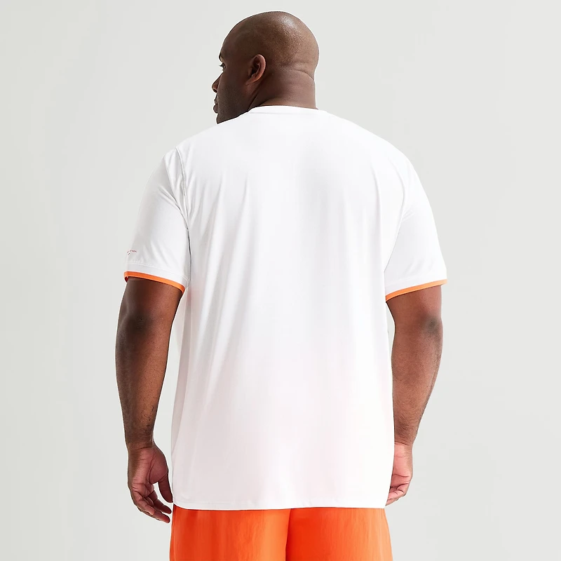 Shaquille O'Neal XLG™ Mens Crew Neck Short Sleeve Active Big T-Shirt