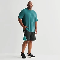 Shaquille O'Neal XLG™ Mens 8" Big and Tall Moisture Wicking Wicked Workout Shorts