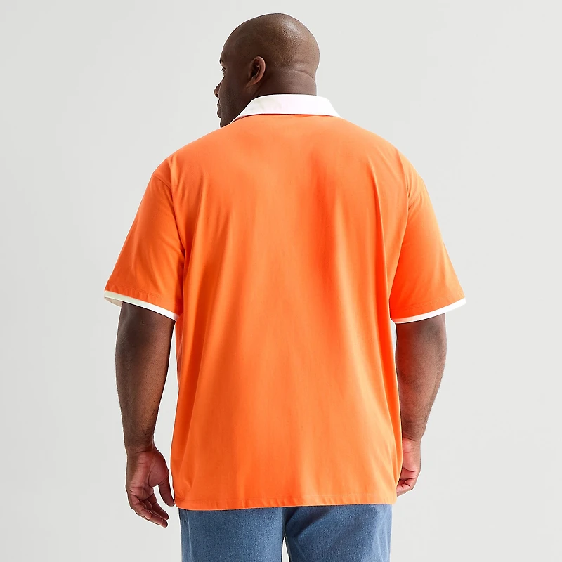 Shaquille O'Neal XLG™ Big Mens Short Sleeve Polo Shirt