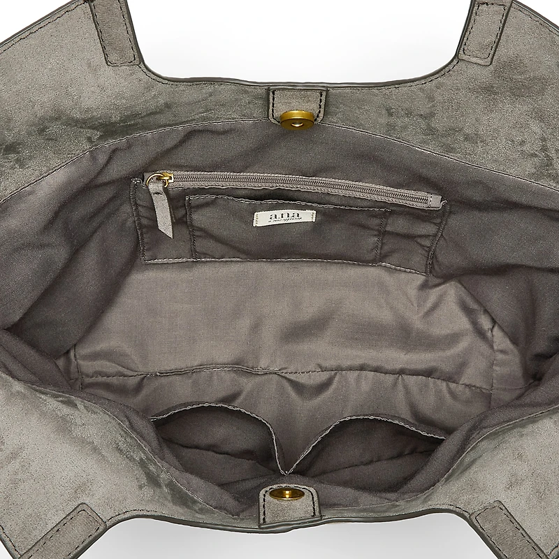 A.N.A Micro Suede Cassandra Tote Bag