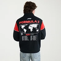 AEROPOSTALE Formula 1® Mens Mock Neck Long Sleeve Quarter-Zip Pullover