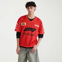 AEROPOSTALE Formula 1® Mens V Neck Short Sleeve Jersey