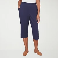 Alfred Dunner Lady Liberty Womens Straight Capri Pant