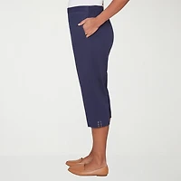 Alfred Dunner Lady Liberty Womens Straight Capri Pant