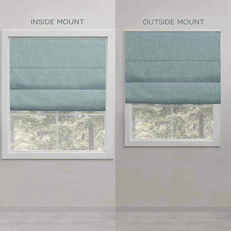 Exclusive Home Curtains Acadia Cordless Blackout Roman Shade