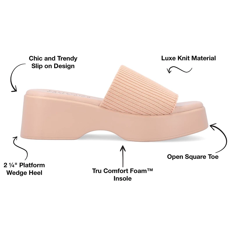 Journee Collection Womens Emani Heeled Sandals