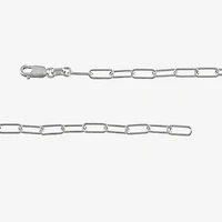 Made in Italy Womens Sterling Silver 20 Inch Link Necklace