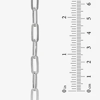 Made in Italy Womens Sterling Silver 20 Inch Link Necklace