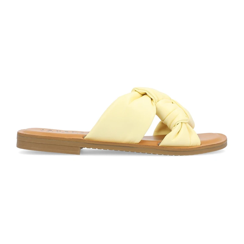 Journee Collection Womens Kianna Flat Sandals