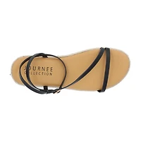 Journee Collection Womens Odelia Ankle Strap Flat Sandals