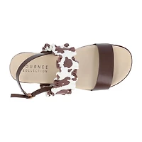 Journee Collection Womens Riya Slingback Strap Flat Sandals