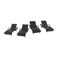 Adjustable 4-pc. Lounge Chair