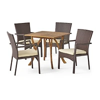 5-pc. Square Dining Set