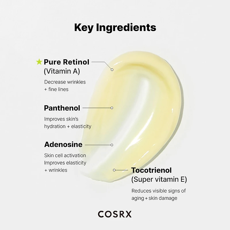 Cosrx The Retinol 0.1 Cream Face Treatment
