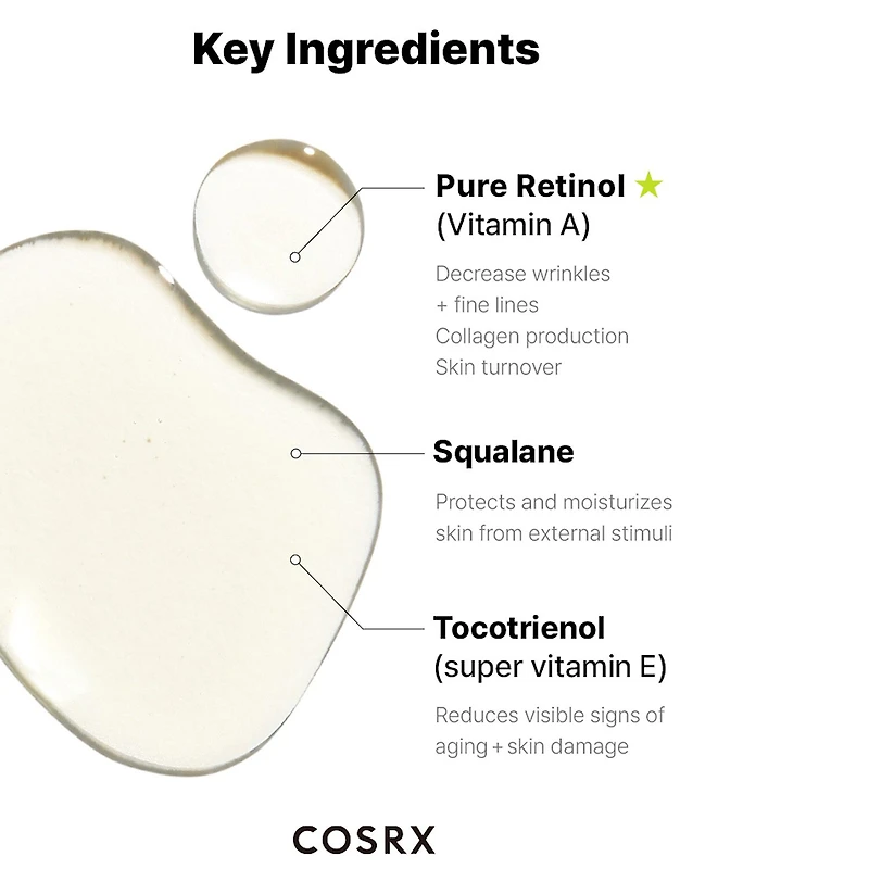 Cosrx The Retinol 0.5 Oil