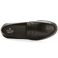 Stafford Flint Mens Moc Closed Toe Loafers