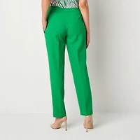 Black Label by Evan-Picone Womens Classic Fit Straight Suit Pant
