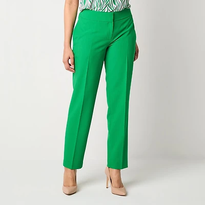Black Label by Evan-Picone Womens Classic Fit Straight Suit Pant