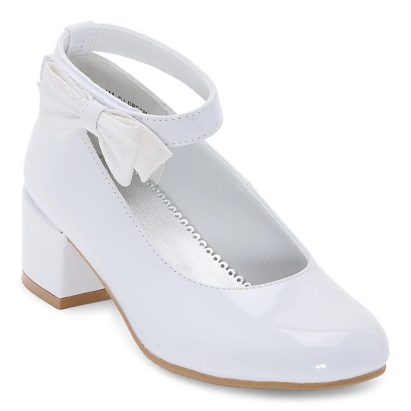 Christie & Jill Little & Big Girls Dream Block Heel Pumps
