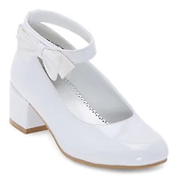 Christie & Jill Little & Big  Girls Dream Block Heel Pumps