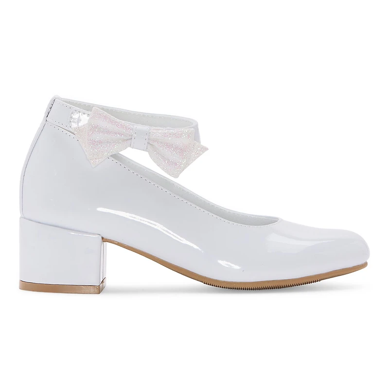 Christie & Jill Little & Big Girls Dream Block Heel Pumps