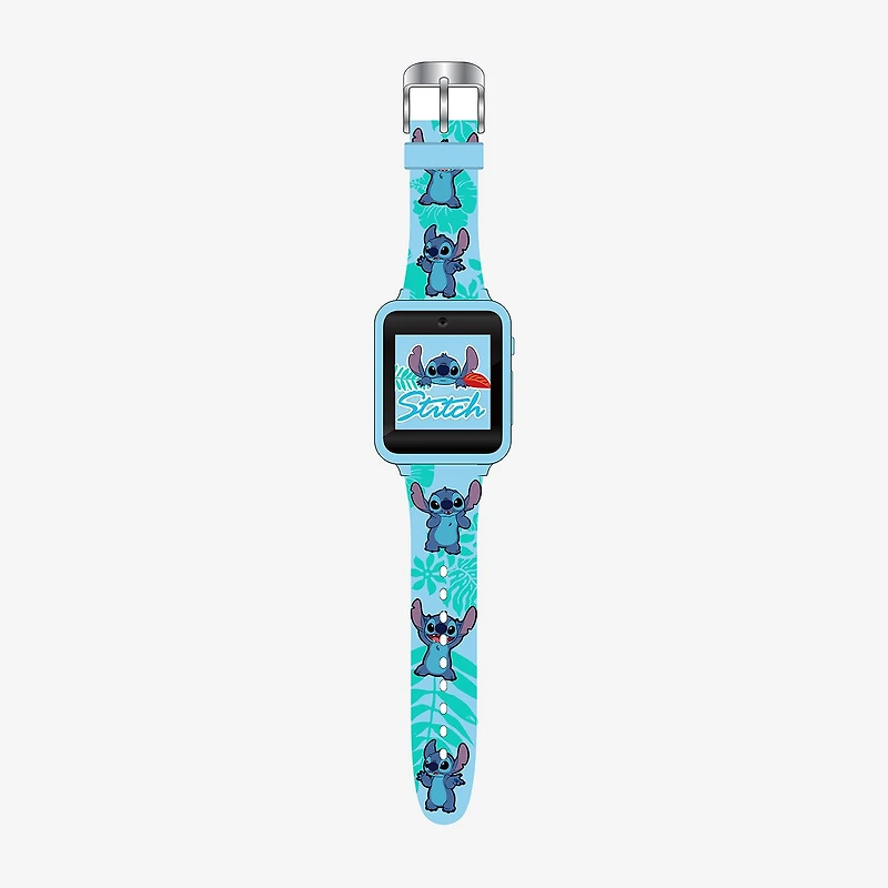 Disney Collection Lilo & Stitch Girls Multi-Function Blue Smart Watch Las4029jc