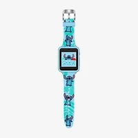 Disney Collection Lilo & Stitch Girls Multi-Function Blue Smart Watch Las4029jc