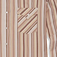 Ely Cattleman Textured Stripe Mens Long Sleeve Western Shirt