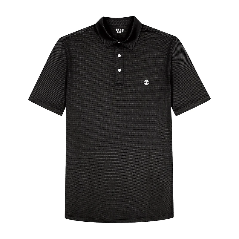 IZOD Performance Mesh Mens Regular Fit Short Sleeve Polo Shirt