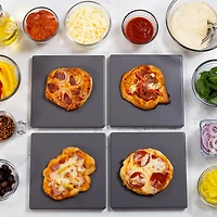 Old Stone Pizza Kitchen Cordierite 4-pc. Pizza Stone Set