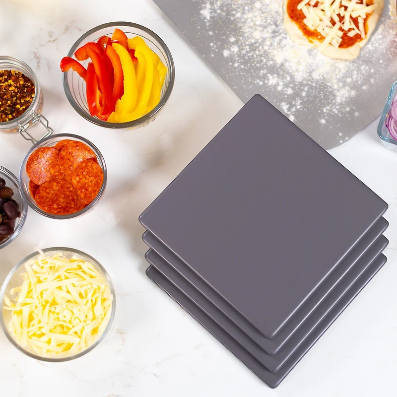 Old Stone Pizza Kitchen Cordierite 4-pc. Pizza Stone Set