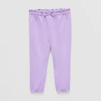 Okie Dokie Baby Girls Cuffed Regular Fit Pull-On Pant