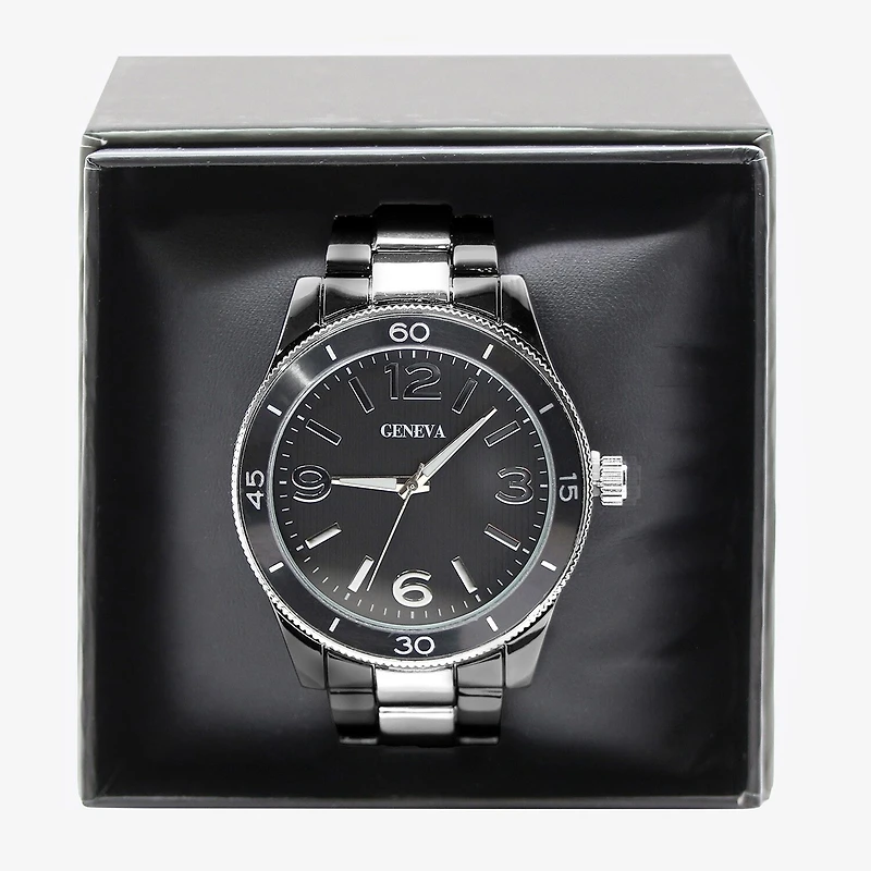 Geneva Mens Two Tone Bracelet Watch Mac8179jc