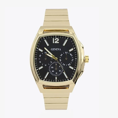 Geneva Mens Gold Tone Bracelet Watch Mac8180jc