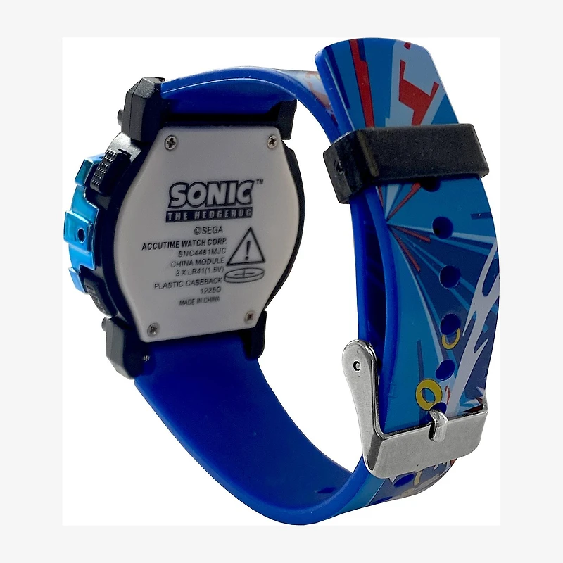 Sonic the Hedgehog Boys Digital Multicolor Watch Boxed Set Snc4481mjc