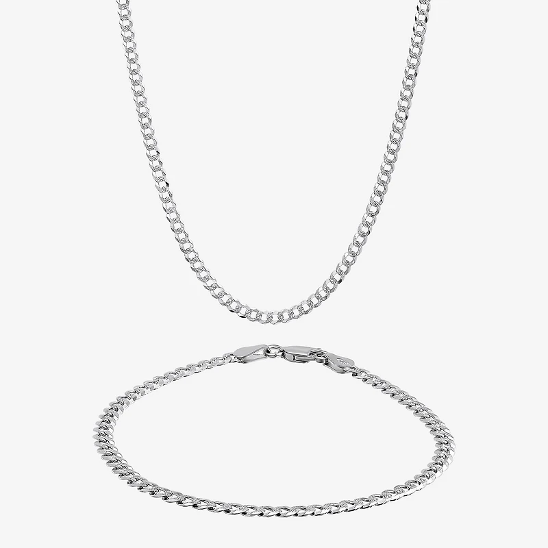 Made in Italy Womens Sterling Silver 2-pc. Jewelry Set