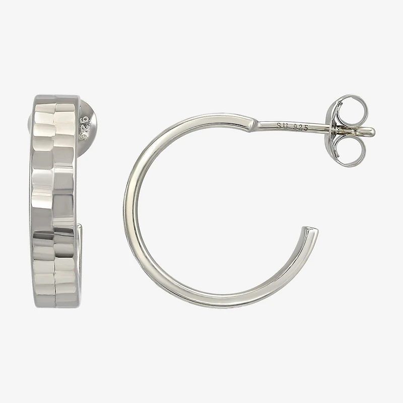 Sterling Silver 18mm Stud Earrings