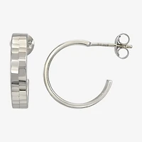 Sterling Silver 18mm Stud Earrings