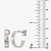 Sterling Silver 18mm Stud Earrings
