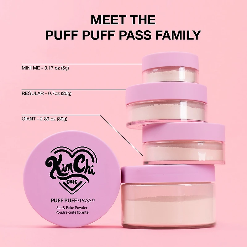 KimChi Chic Beauty Puff Pass Set & Bake Powder