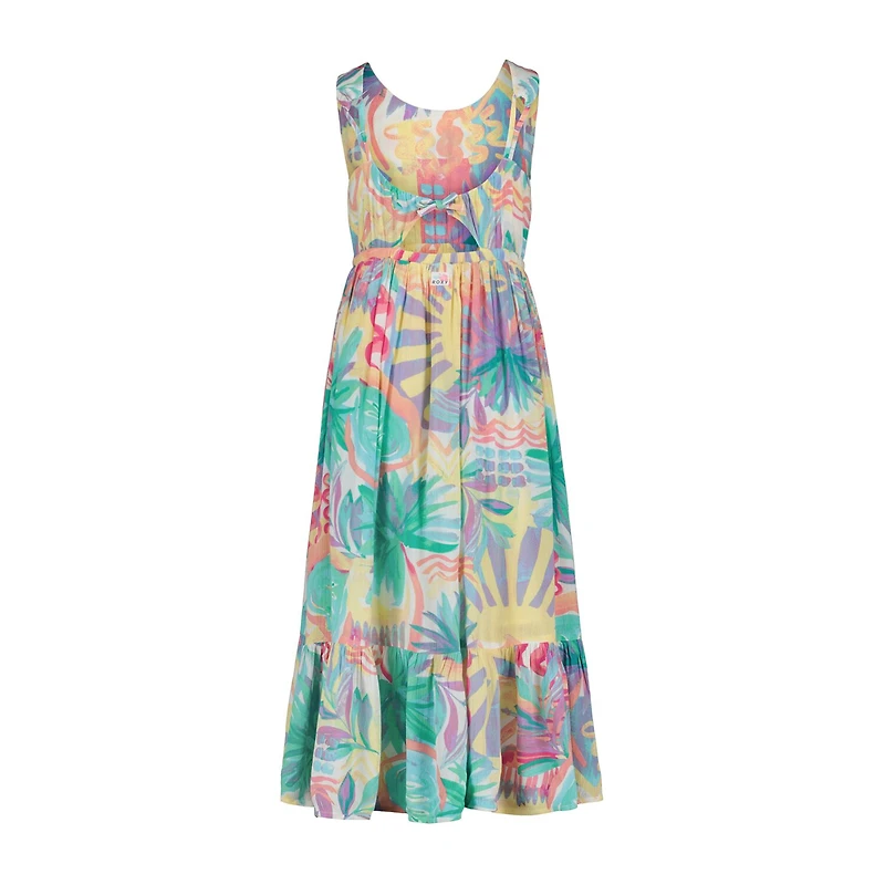 Roxy Big Kid Girls Sleeveless Sundress
