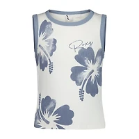 Roxy Big Kid Girls Crew Neck Sleeveless Tank Top