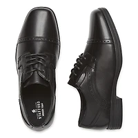 Stafford Dane Jr Little & Big Kid Boys Cap Oxford Shoes
