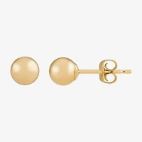 14K Gold 4mm Ball Stud Earrings