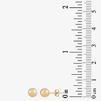 14K Gold 5mm Ball Earrings